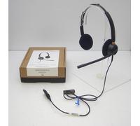 Plantronics HW520 EncorePro Binaurale Over-The-Head Telefono QD Cuffie 89434-01