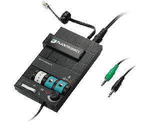 Plantronics MX10 HEADSET SWITCHER Per Telefono E PC Con Cavo Doppio Da 3,5 Mm