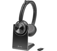 Plantronics POLY Savi 7320 Office Auricolare Wireless Portatile Ufficio Nero