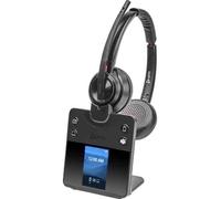 Plantronics POLY SAVI 8420 OFFICE Auricolare Wireless Portatile Ufficio Bluetooth Nero