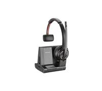Plantronics SAVI 8200 Series W8210 Cuffie Wireless DECT, Ottimizzate per UC e Soft Phones Avaya, Cisco, Skype