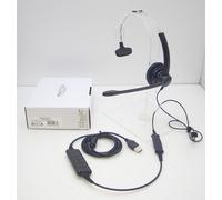 Plantronics SP11-USB Mono Cancellazione di Rumore Computer Cuffie 88661-13 / New