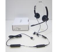 Plantronics SP12-USB Binaurale Cancellazione di Rumore USB Cuffie per Alcatel