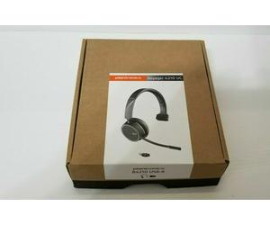 Plantronics Voyager 4210 Mono UC Bluetooth Con Usb-A Adattatore Cuffie, Ms Skype