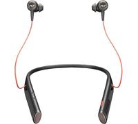 Plantronics Voyager 6200 UC - Cuffie stereo Bluetooth con connettore USB-C e archetto per il collo, disattivazione dinamica del rumore, cancellazione attiva del rumore, colore: Nero