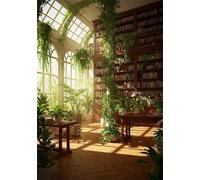 Plants 3000 Piece Jigsaw Puzzles for Adults, Colourful, Challenging & Brainteasing Adult puzzles 3000 Pieces Library, Fun jigsaws for The Whole Family 48x32 inch