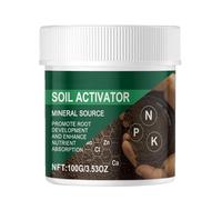 Plants Soil Activator, Healthy Soil Booster, 2.17x2.56 Inches Mineral Rich Nutrient Enhancer, Organic Gardening Solution for Flowers, Houseplants, Growth Support, Root Development