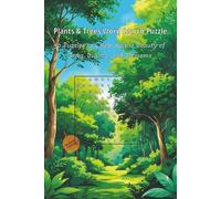 Plants & Trees Word Search Puzzle Book: Word Searches with Easy to Read Print about Plants, Trees, Flowers and more | 6x9 inches, 102 pages, 50 Puzzles | Gift for Vacations, Holidays and Plants Lovers