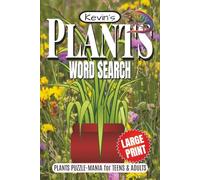 Plants Word Search Puzzle Book: Word Searches, with Easy to Read, Large Print, about Plants, Flowers, Gardening and More! | 6 x 9 inches | 110 pages | 55 Puzzles