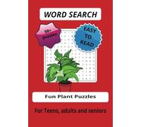 Plants word search puzzle book: Word searches with easy to read print about plants, fruit, veg and more | 6x9 inches, 110 pages | 50+ puzzles... gifts for vacations, holidays and free time