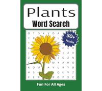 Plants Word Search Puzzle Book: Word Searches with Easy to Read Print about Plants, Fruits, Vegetables, and More | 6x9 inches, 110 pages | 50+ Puzzles…Gift for Vacations, Holidays and Leisure Time