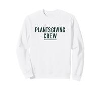 Plantsgiving Crew Vegan Thanksgiving Group Design Felpa