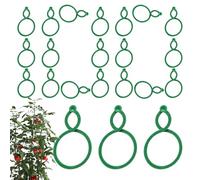 plantSupport Clips | 100 pezzi Reusable Secure Flexible plantFixer - Garden plantFixing Clips - for Grape Fruits Flowers Indoor Outdoor Garden