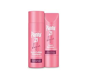 Plantur 21#longhair Set di Nutri-Caffeine Shampoo e Nutri-Balsamo |Voglia di capelli lunghi | Stimola la naturale crescita dei capelli | No Siliconi | 1 x 200 ml / 1 x 175 ml