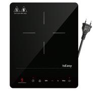 Plaque à Induction Portable, Plaque de Cuisson à Induction 2100W, Table Induction 1 Foyers, Avec Minuterie, Verrou Enfants (Plaque 1 Feux -B) ✅ [Placca a induzione a 1 zona]: Potenza dei bruciatori: 2