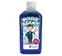 Plaque Agent®, soluzione per lavaggio dentale, 500 ml, per il controllo della placca per bambini, con piacevole sapore "Bubble Gum", pronto all'uso con tappo dosatore privo di eritrosina, senza alcool