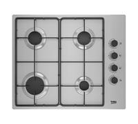 Plaque au gaz BEKO HIGG64103SXN 60 cm (4 Feux à gaz)