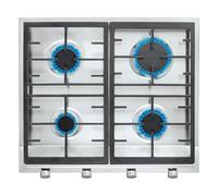 Teka EX 60.1 4G AI AL CI Acciaio inox Da incasso 58 cm Gas 4 Fornello(i)