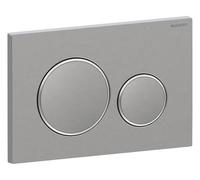 Plaque de fixation Geberit Sigma20 pour rinçage à 2 quantités, 115.882.SN.1, 115.882.SN.1, Colorazione: acciaio inossidabile spazzolato