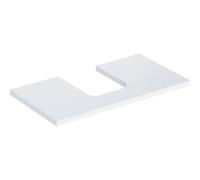 Mobile Lavabo Bagno Geberit ONE per 1 lavabo ovale 750x30mm Bianco Lucido