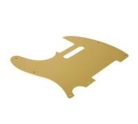 Plaque de protection pour guitare électrique, plaque frontale en alliage d’aluminium résistante aux rayures, conception robuste et durable pour guitares électriques, pièce de (Oro)