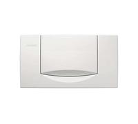 Placca di azionamento Geberit 200F, flush-stop-flush, 115.222., colorazione: bianco - 115.222.11.1