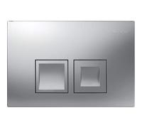 Plaques de déclenchement Geberit Delta35 pour rinçage à 2 quantités, 115.135.46.5, 115.135.46.5, Colorazione: Cromo Opaco