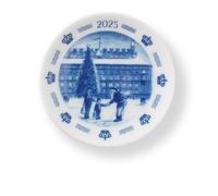 Plaquette Royal Copenhagen 2025 in porcellana. Piattino annuale.