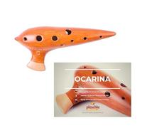 PLASCHKE Ocarina in Sol, Premium in terracotta, ceramica, fatto a mano dell`Alto Adige