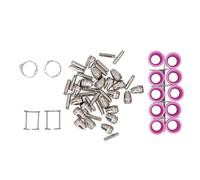 Plasma Cutter Consumables Kit | 54 Pcs AG60 SG55 Torch Electrode Nozzle Set | Brass & Ceramic Cups for Plasma Cutting/Welding/Metalwork