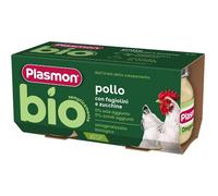 Plasmon PLASMON BIO OMOGENEIZZATO POLLO CON FAGIOLINI E ZUCCHINE 2 PEZZI