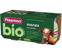 Plasmon PLASMON BIO OMOGENEIZZATO MANZO CON CAROTE 2 PEZZI