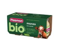 Plasmon Bio Omogeneizzato Manzo Con Carote 2x80 g