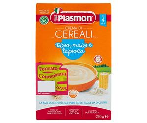Plasmon Crema ai cereali - Riso, mais, tapioca 2 x 230 g
