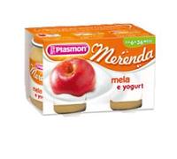 Plasmon Dessert Omogeneizzato Yogurt Mela 2 Vasetti da 120 g