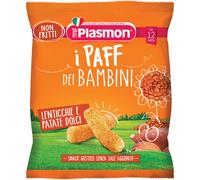 Plasmon Paff Snack Lenticchie e patate dolci 15 g