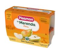 Plasmon Omogeneizzato La Frutta dei Bambini Pera 100gr 6 Vaschette con Pere Italiane 100% Frutta, con aggiunta di Vitamina C