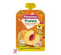 PLASMON I FRUTTINI PESCA E MANGO CON MELA E BANANA 130 G