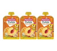 Plasmon I Fruttini Pesca E Mango Con Mela E Banana 3x130 g