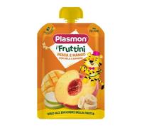 Plasmon - Pouches Toddler Pesca Mango: Confezione 130 gr