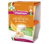Plasmon La Merenda Banana e Yogurt per bambini, senza conservanti
