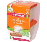 Plasmon La Merenda dei Bambini Yogurt e Biscotto 2x120 g Pappa