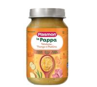 Plasmon La pappa - Omogeneizzato verdure e manzo con pastina dal 7° mese, 6 vasetti da 200 g