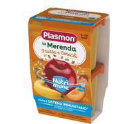 Plasmon Merenda Frutta Mista E Cereali 2x120gr