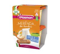 Plasmon Merenda Latte e Biscotto 2 Confezioni da 2x120gr
