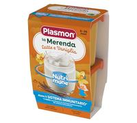 Plasmon Merenda Latte e Vaniglia 2x120g