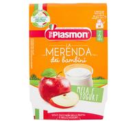 Plasmon Merenda Mela e Yogurt per bambini, fonte di calcio