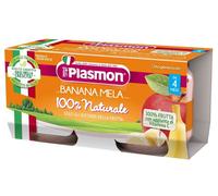 plasmon omogeneizzato banana mela 2 x 80 g