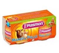 plasmon Omog Manzo/pol 80gx2pezzi