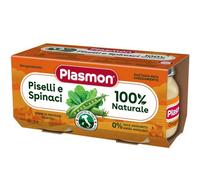 Plasmon Omogeneizzato Piselli e Spinaci 6M+ 2x80 g
